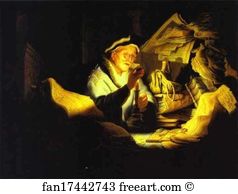 Parable Art Print - Parable Of The Rich Man