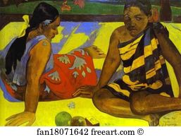 What Art Print - Parau Api (What's New? )
