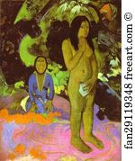 Devil Art Print - Parau Na Te Varua Ino (Words Of The Devil)