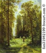 Forest Path Art Print - Path In A Forest