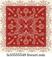 Free art print of Pattern folk design. Polish pattern folk in Podhale ...