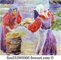 Peasant Women Art Print - Peasant Women
