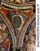 Pendentive Art Print - Pendentive From The Chapel Of Eleonora Of Toledo
