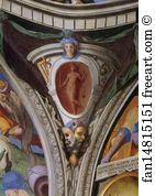 Pendentive Art Print - Pendentive From The Chapel Of Eleonora Of Toledo