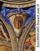 Pendentive Art Print - Pendentive From The Chapel Of Eleonora Of Toledo