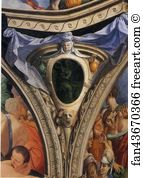 Pendentive Art Print - Pendentive From The Chapel Of Eleonora Of Toledo