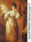 Exhibited Art Print - Penelope, Viscountess Ligonier