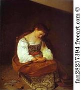 Magdalene Art Print - Penitent Magdalene