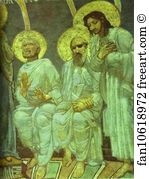 Kiev Art Print - Pentecost. Detail