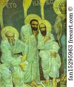 Pentecost Detail Art Print - Pentecost. Detail