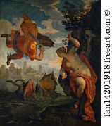 Perseus Art Print - Perseus And Andromeda