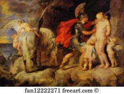 Perseus Art Print - Perseus Liberating Andromeda