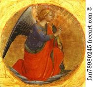 Perugia Art Print - Perugia Triptych: Angel Of The Annunciation