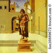 1471 Art Print - Pesaro Altarpiece. Predella: St. Terence