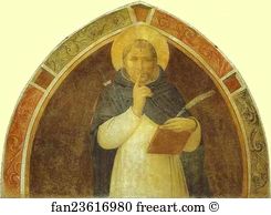 108 X 145 Museo Di San Marco Art Print - Peter Martyr Enjoins Silence