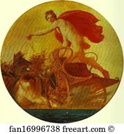 Chariot Art Print - Pheb In His Chariot