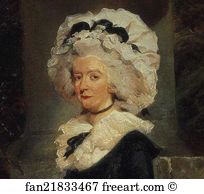 Philadelphia Hannah Art Print - Philadelphia Hannah, Viscountess Cremorne. Detail