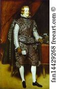 Diego Velázquez Art Print - Philip Iv In Brown And Silver