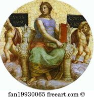 Philosophy Art Print - Philosophy (Ceiling Tondo)