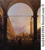 Piazza San Marco Art Print - Piazza San Marco: Looking East From The North-West Corner