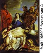 Oil On Canvas Museo Del Prado Art Print - Pieta