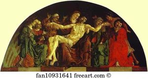Cosme Tura Aka Cosimo Tura Art Print - Pietà