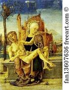 Correr Art Print - Pietà