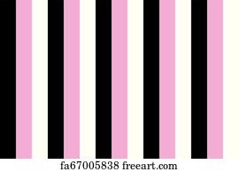 pix Pink Black And White Stripes Background free art print of pink black white stripes dots