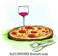 Free art print of Red Wine Water Color. This Red Wine Vector Image was ...