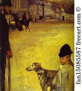 Scharf Art Print - Place De La Concorde. Detail