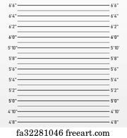 Police Height Chart For Sale