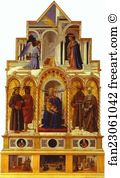 Piero Della Francesca Art Print - Polyptych Of Sant'antonio