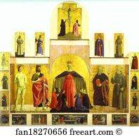 273 Art Print - Polyptych Of The Misericordia