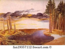 Albrecht Dürer Art Print - Pond In The Woods