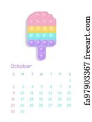 popit calendar