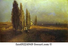 Poplar Art Print - Poplars