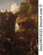 Genesee Art Print - Portage Falls On The Genesee