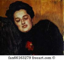 Née Shreider Art Print - Portrait A. I. Yemelyanova, Née Shreider