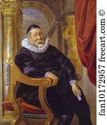 Lugano Castagnola Art Print - Portrait Of A 73-Year-Old Man