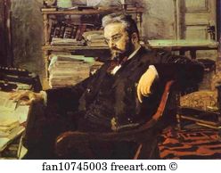 Artsybushev Art Print - Portrait Of A Businessman K. Artsybushev