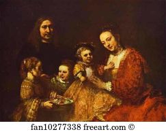 Herzog Art Print - Portrait Of A Family