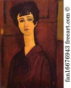 Girls Art Print - Portrait Of A Girl (Victoria)