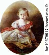 Perm Art Print - Portrait Of A Girl