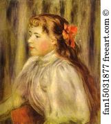 1890s Art Print - Portrait Of A Girl