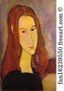 Portrait Of A Girl Art Print - Portrait Of A Girl