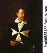 Malta Art Print - Portrait Of A Knight Of Malta