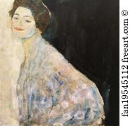 Finished Art Print - Portrait Of A Lady In White