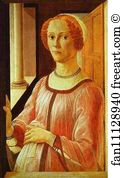Smeralda Art Print - Portrait Of A Lady (Smeralda Brandini? )