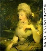 1792 Art Print - Portrait Of A Lady