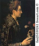 Portrait Of A Lady Art Print - Portrait Of A Lady